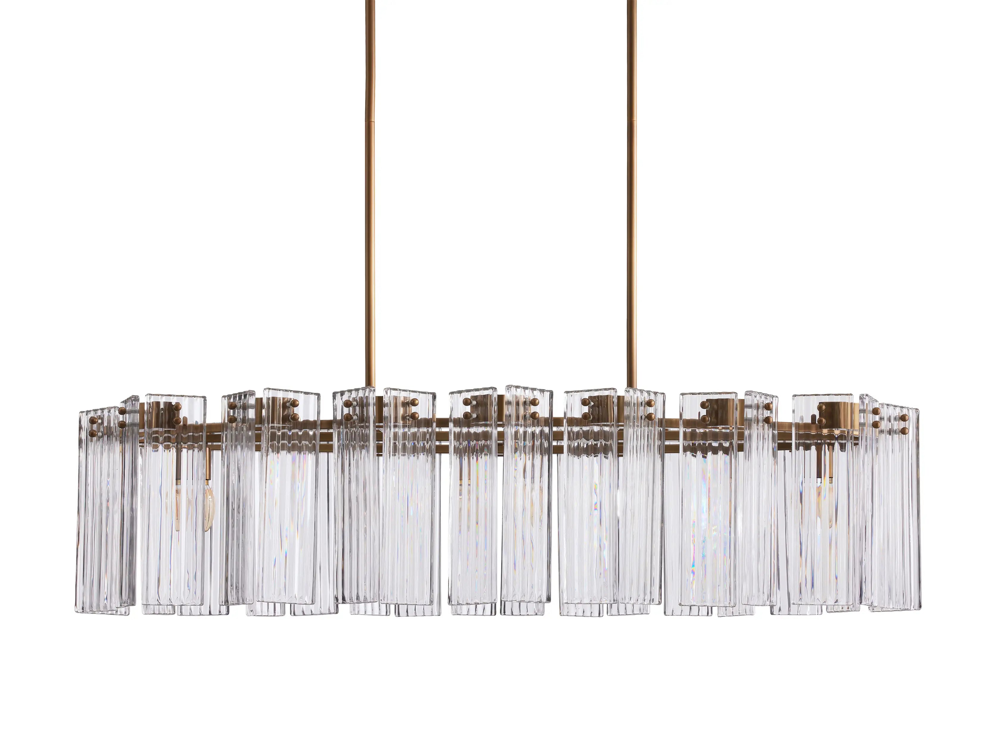 Delsia Oval Chandelier 51''63''72''-Vancei