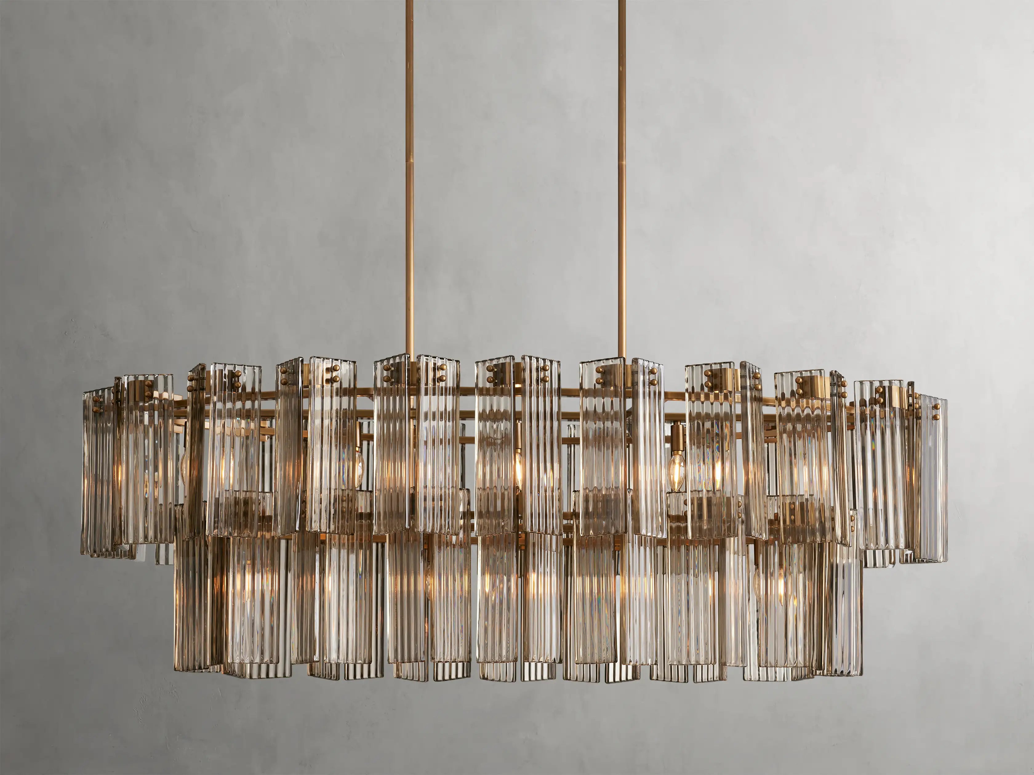 Delsia Oval Chandelier 51''63''72''-Vancei