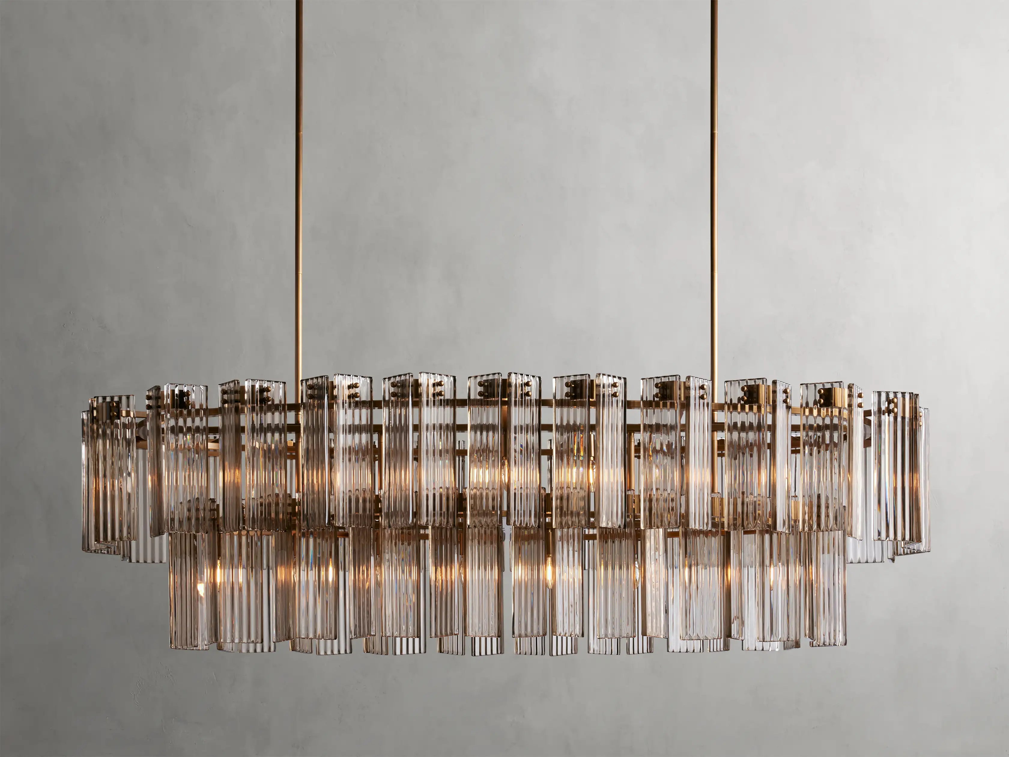 Delsia Oval Chandelier 51''63''72''-Vancei