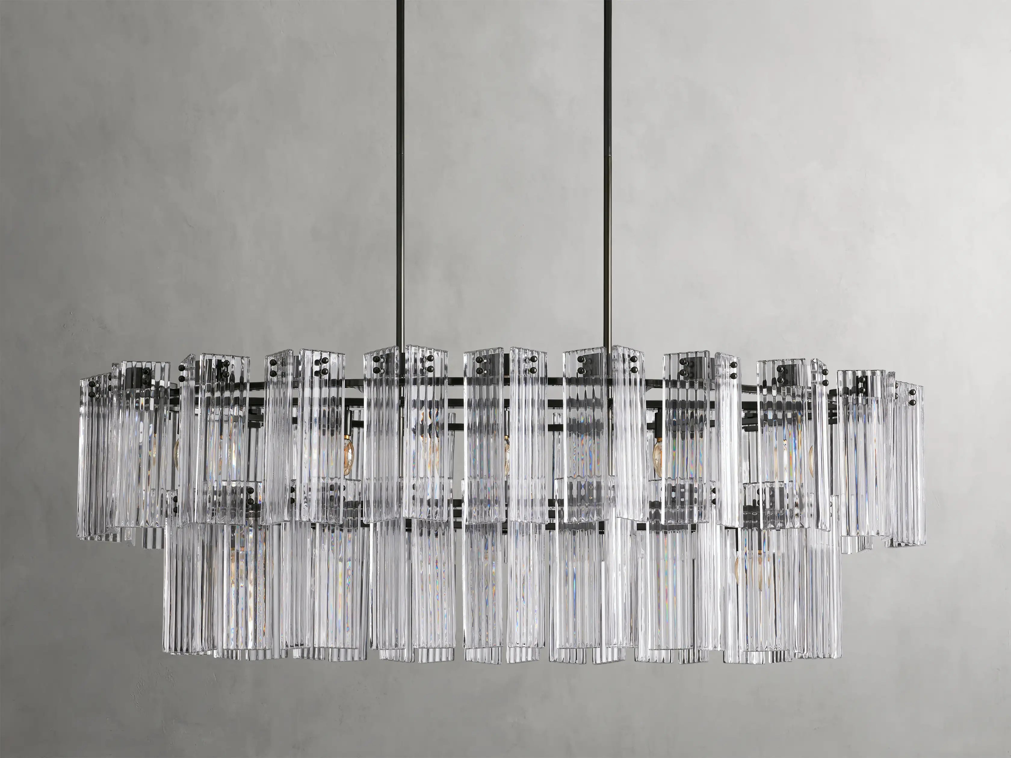 Delsia Oval Chandelier 51''63''72''-Vancei