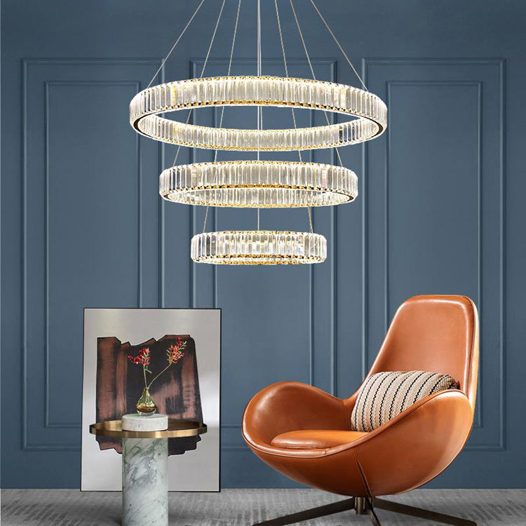 Doro Crystal Round Chandelier-Vancei