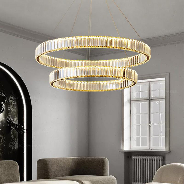 Doro Crystal Round Chandelier-Vancei