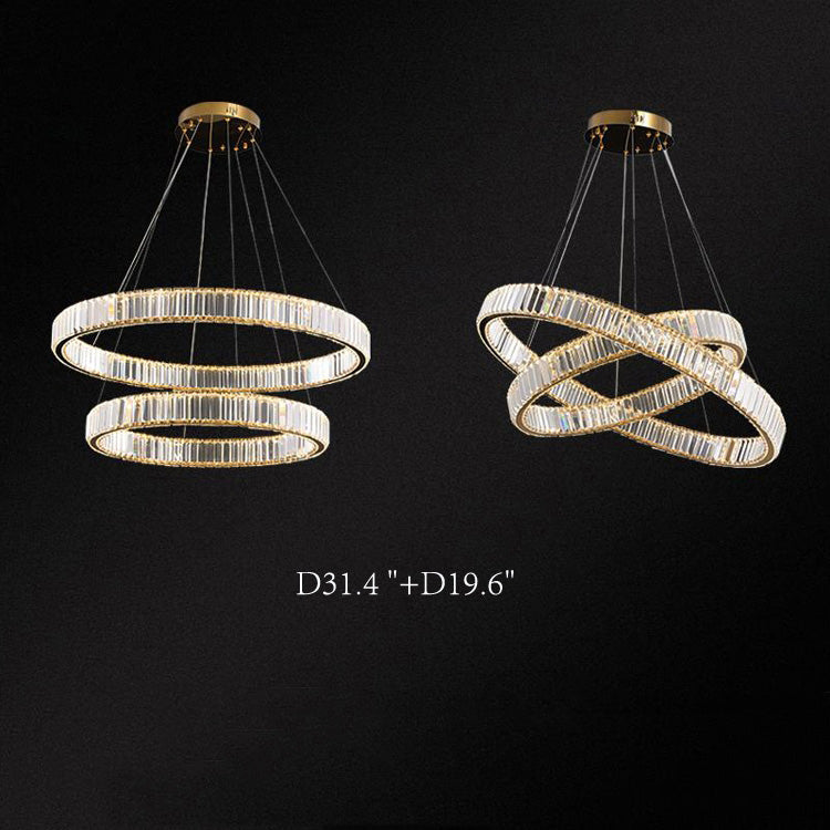 Doro Crystal Round Chandelier-Vancei