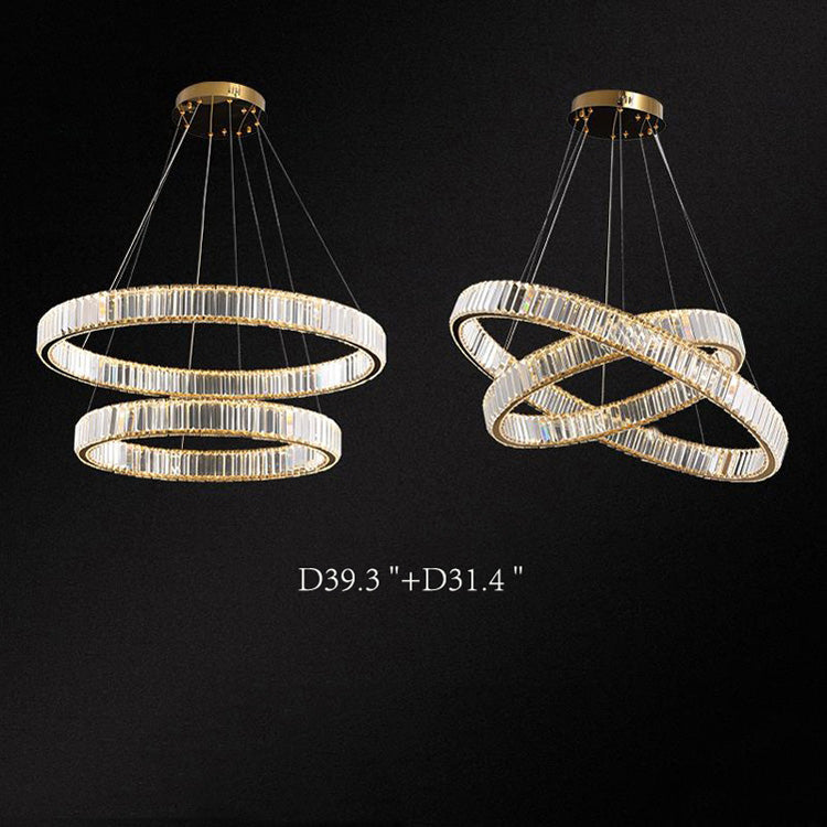 Doro Crystal Round Chandelier-Vancei