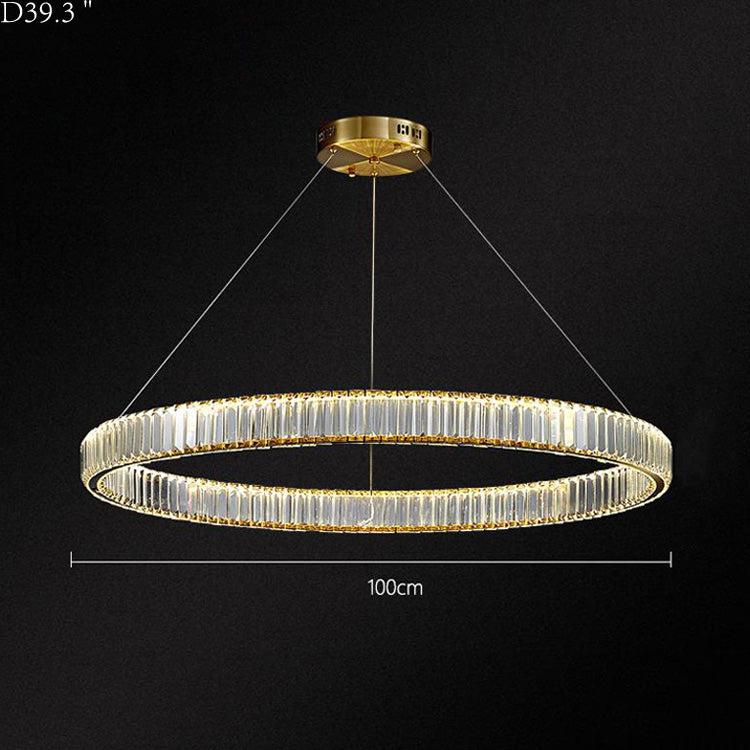Doro Crystal Round Chandelier-Vancei