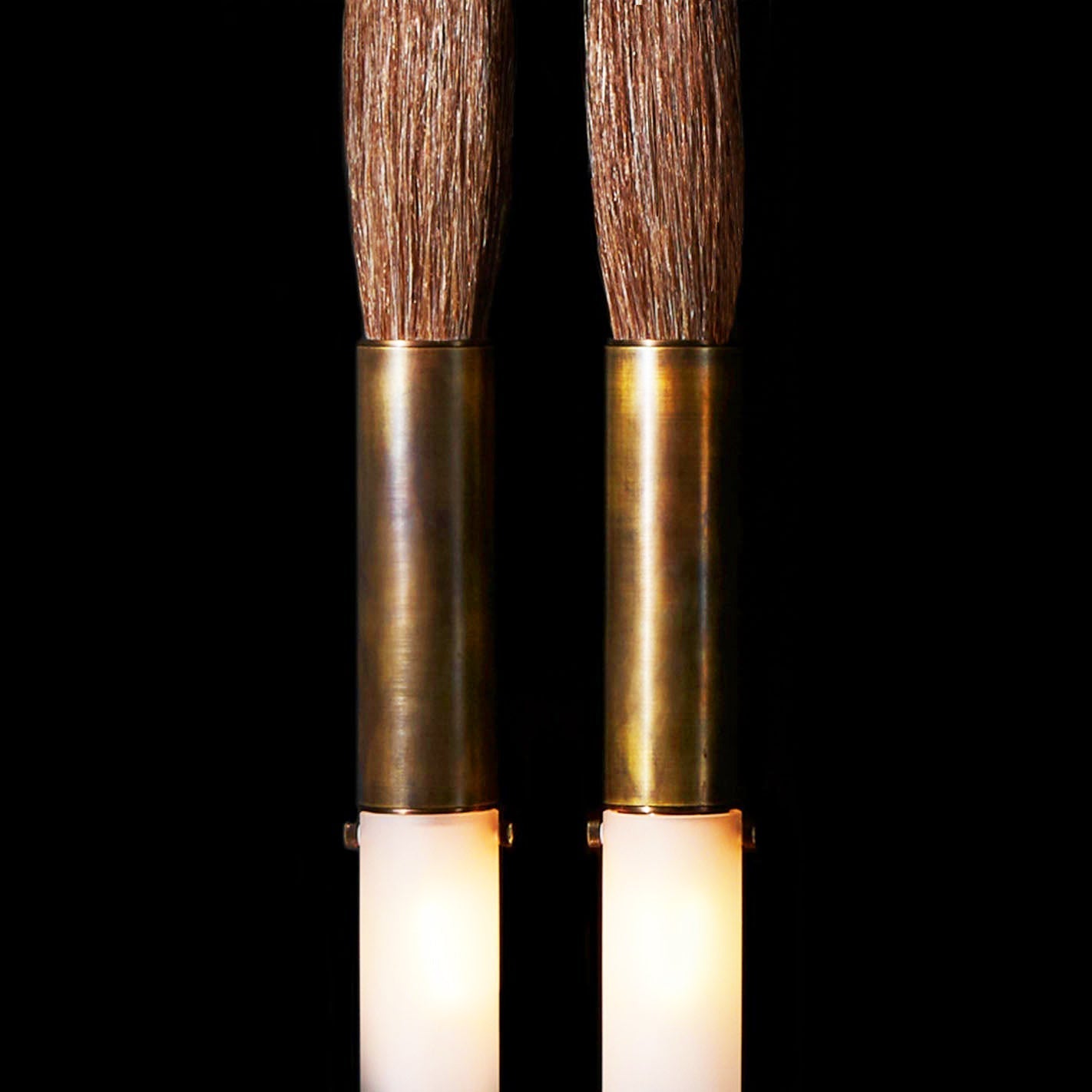 Antonia Horsehair Double Sconce