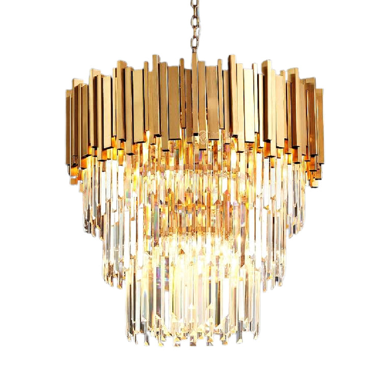 Elian Kaia Crystal Pendant Chandelier-Vancei