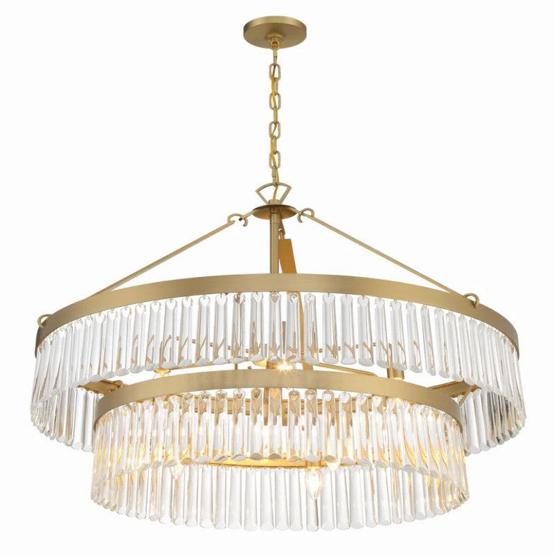 Elemory 9 Light Round Chandelier-Vancei