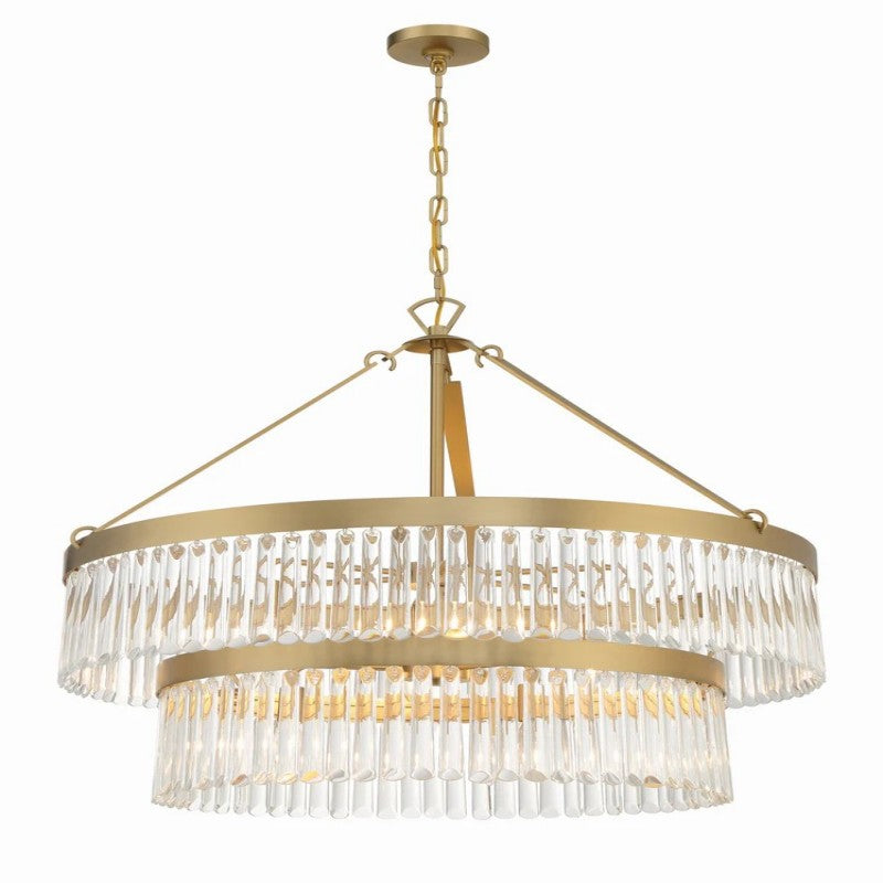 Elemory 9 Light Round Chandelier-Vancei
