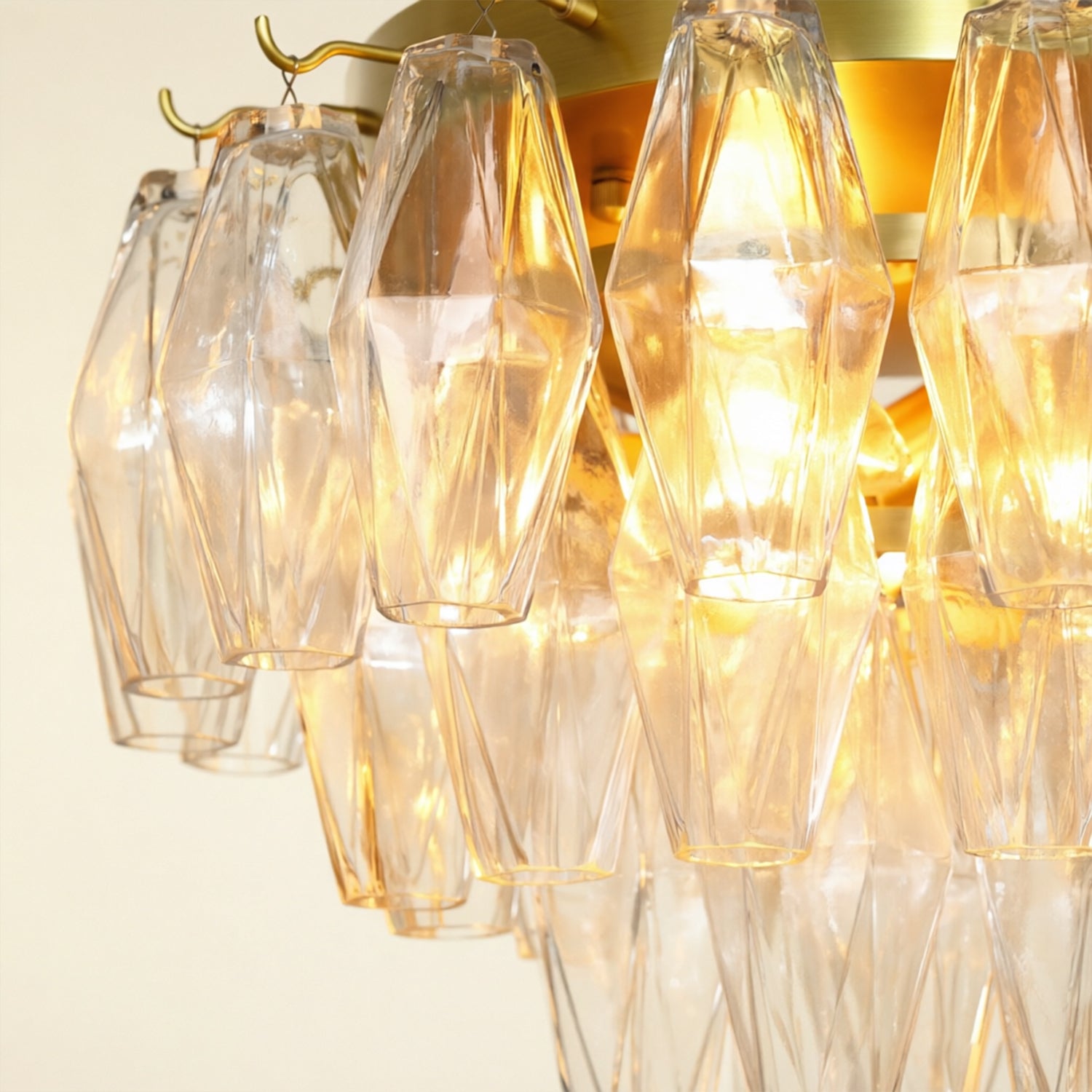 Florence Glass Flush Mount