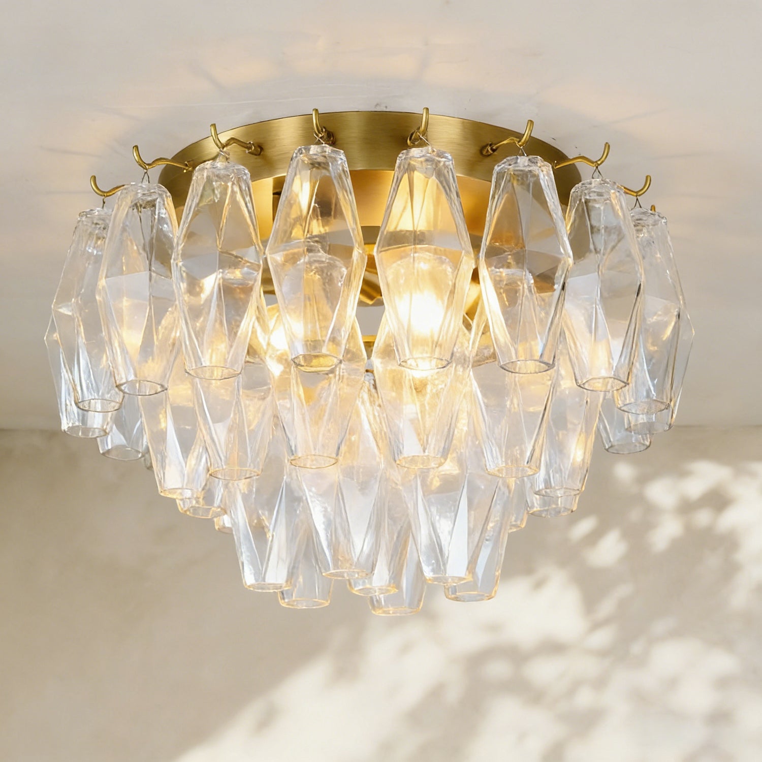 Florence Glass Flush Mount