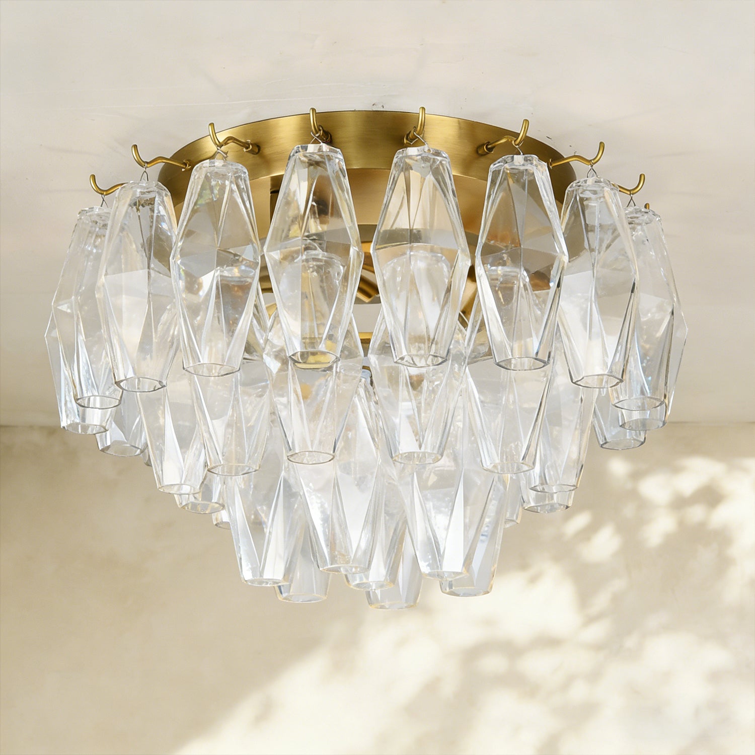 Florence Glass Flush Mount