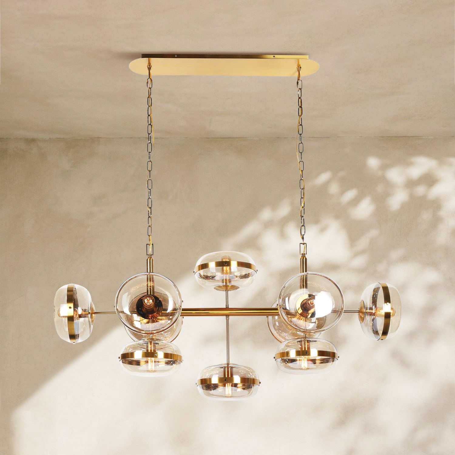 Norako Glass Linear Chandelier