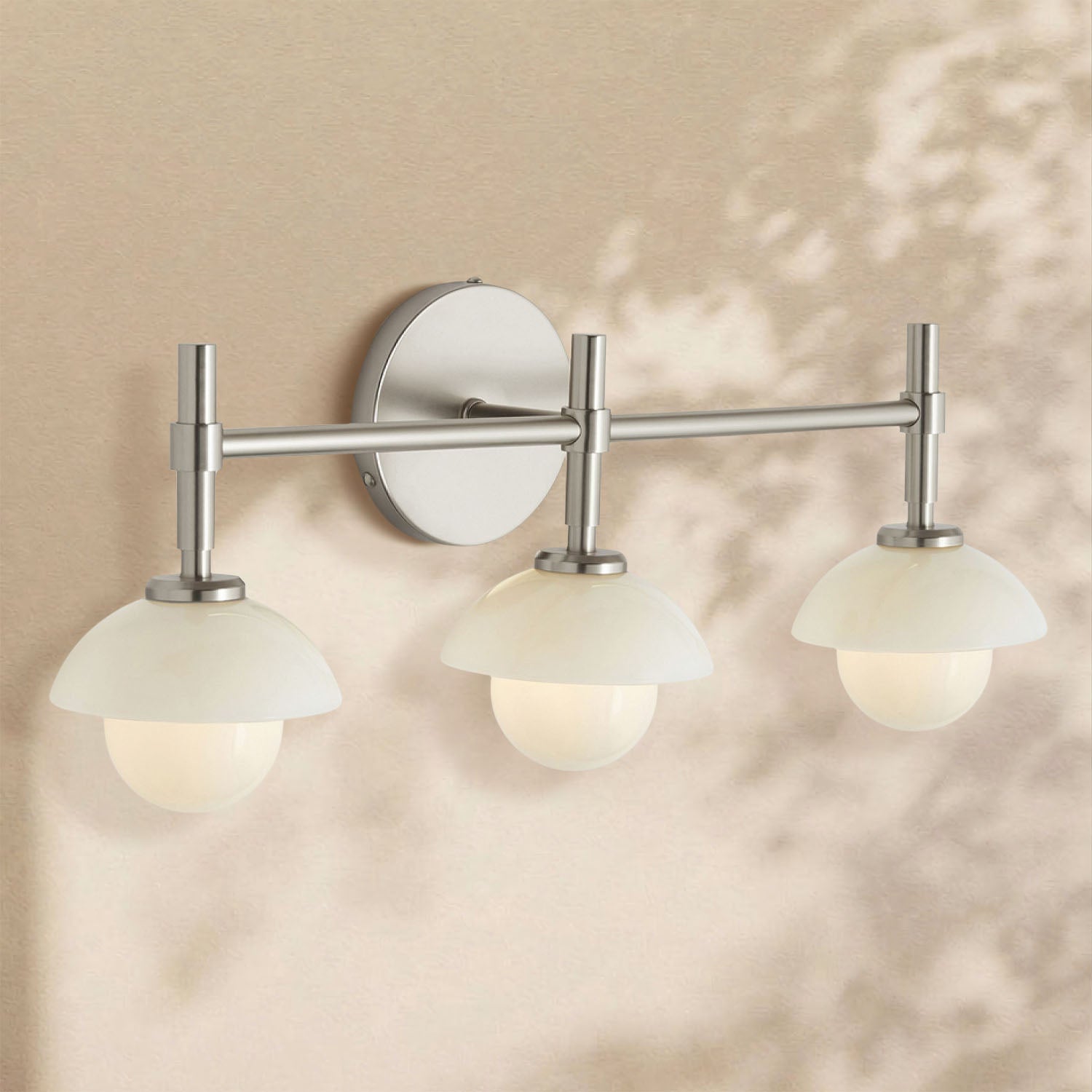 Glowen Alabaster Triple Wall Sconce