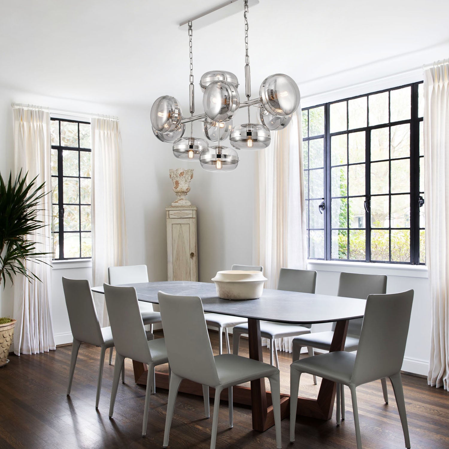 Norako Glass Linear Chandelier