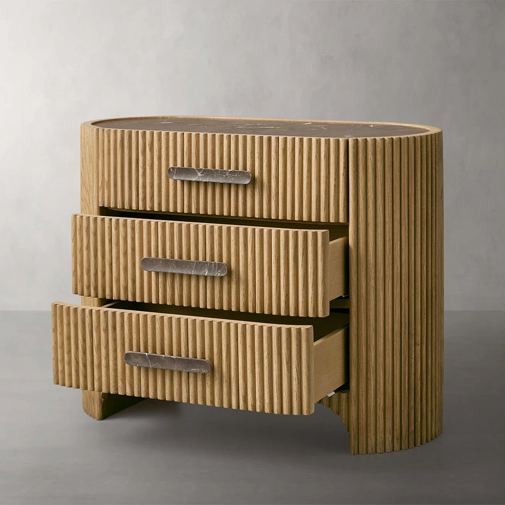 Astor Closed Nightstand-Vancei