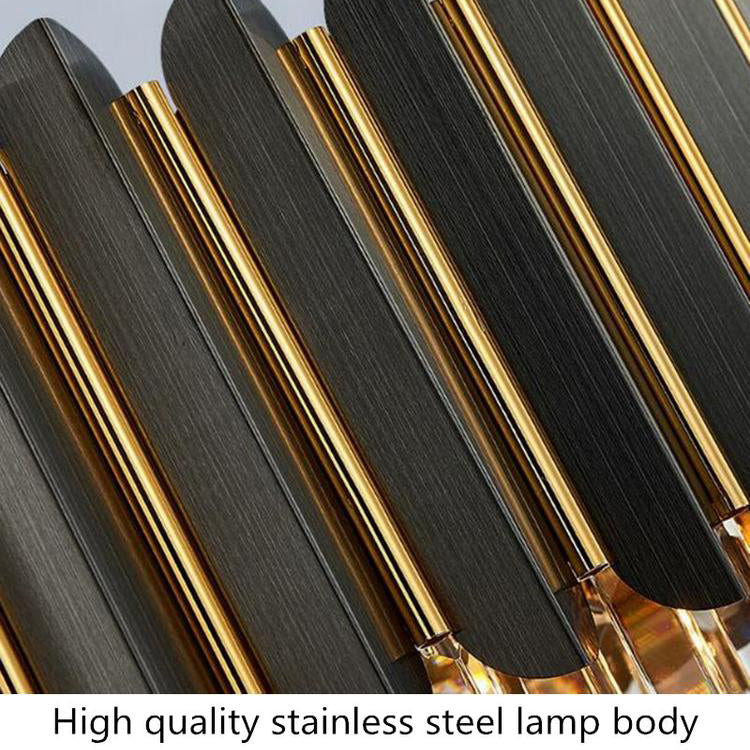 Flavian Double Tier Crystal Chandelier-Vancei