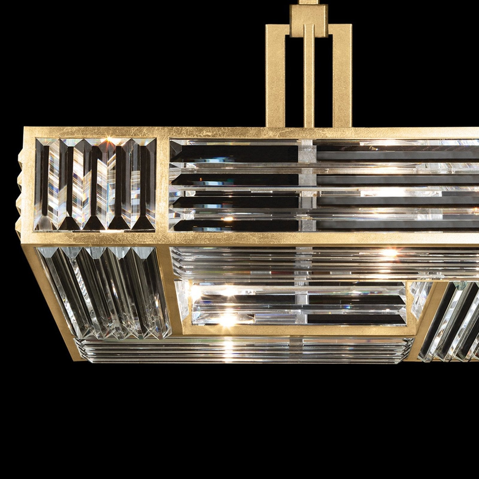 Riley Art Crystal Enchantment 25" Square Pendant