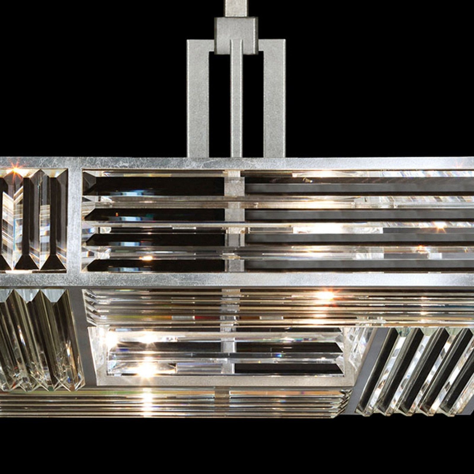 Riley Art Crystal Enchantment 25" Square Pendant