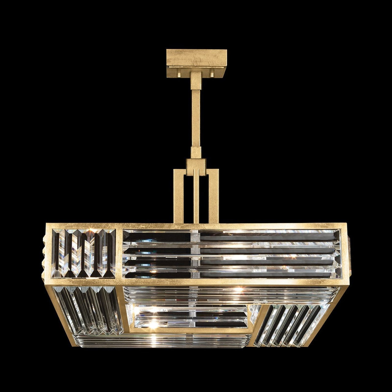 Riley Art Crystal Enchantment 25" Square Pendant