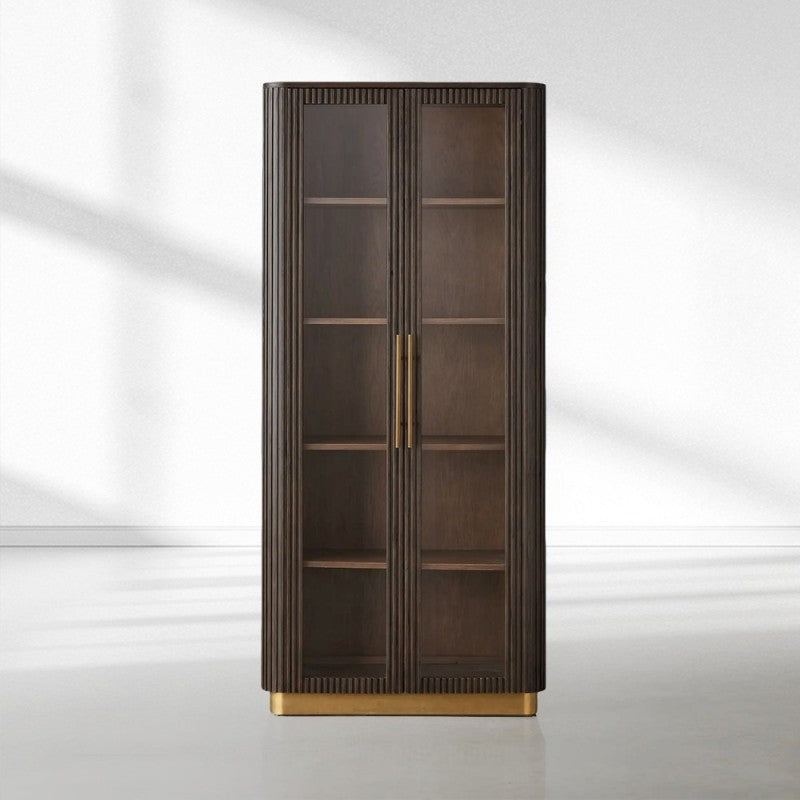 Finnley Glass Cabinet-Vancei