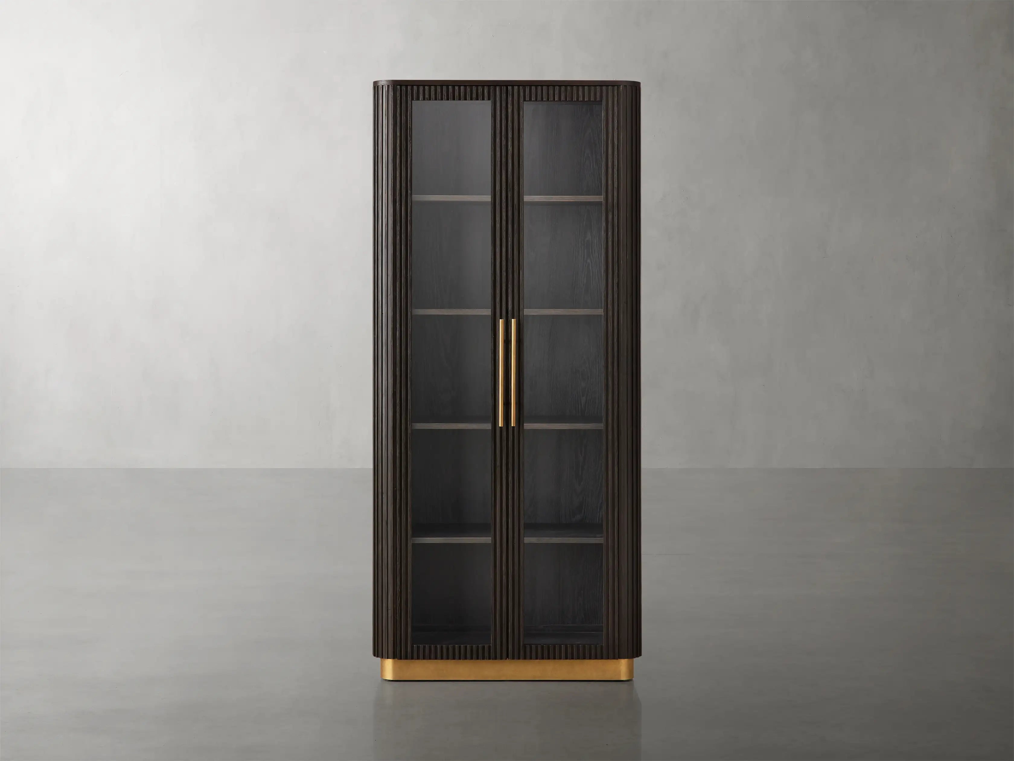 Finnley Glass Cabinet-Vancei