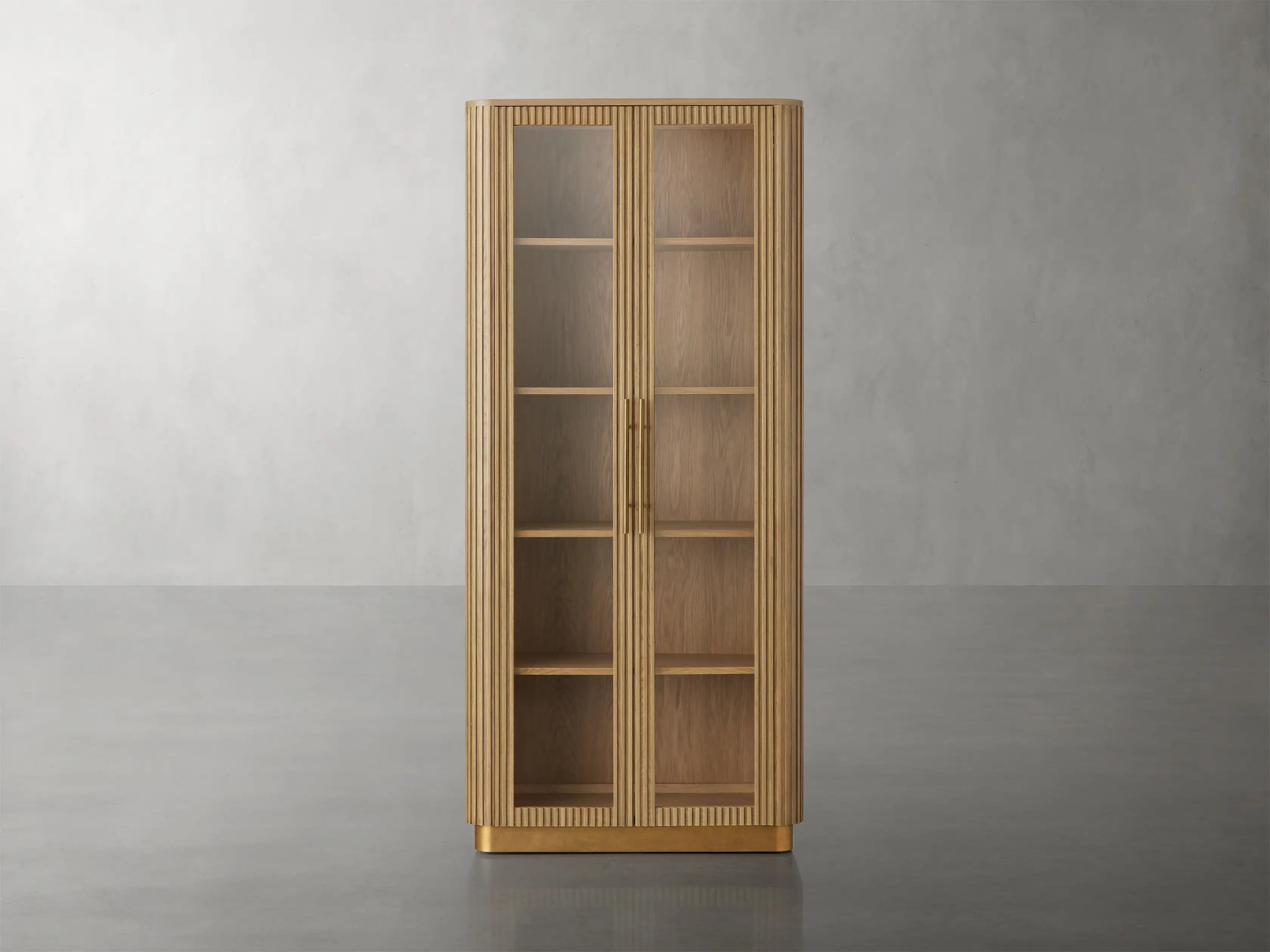 Finnley Glass Cabinet-Vancei