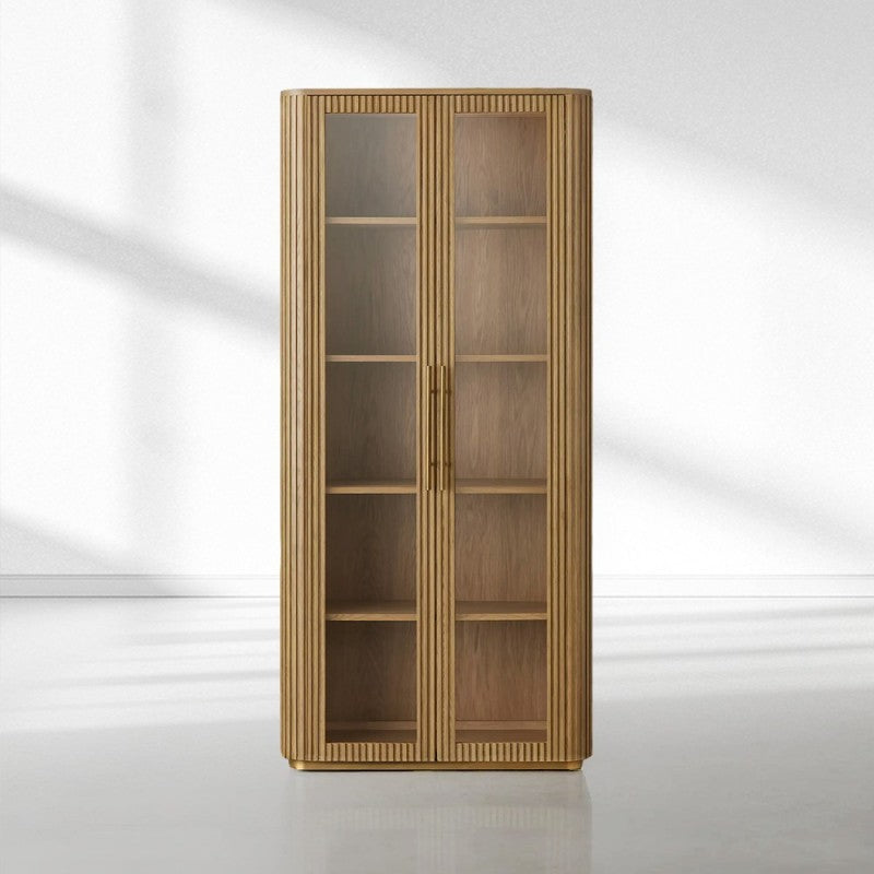 Finnley Glass Cabinet-Vancei
