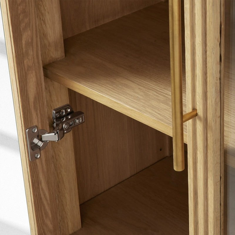 Finnley Glass Cabinet-Vancei