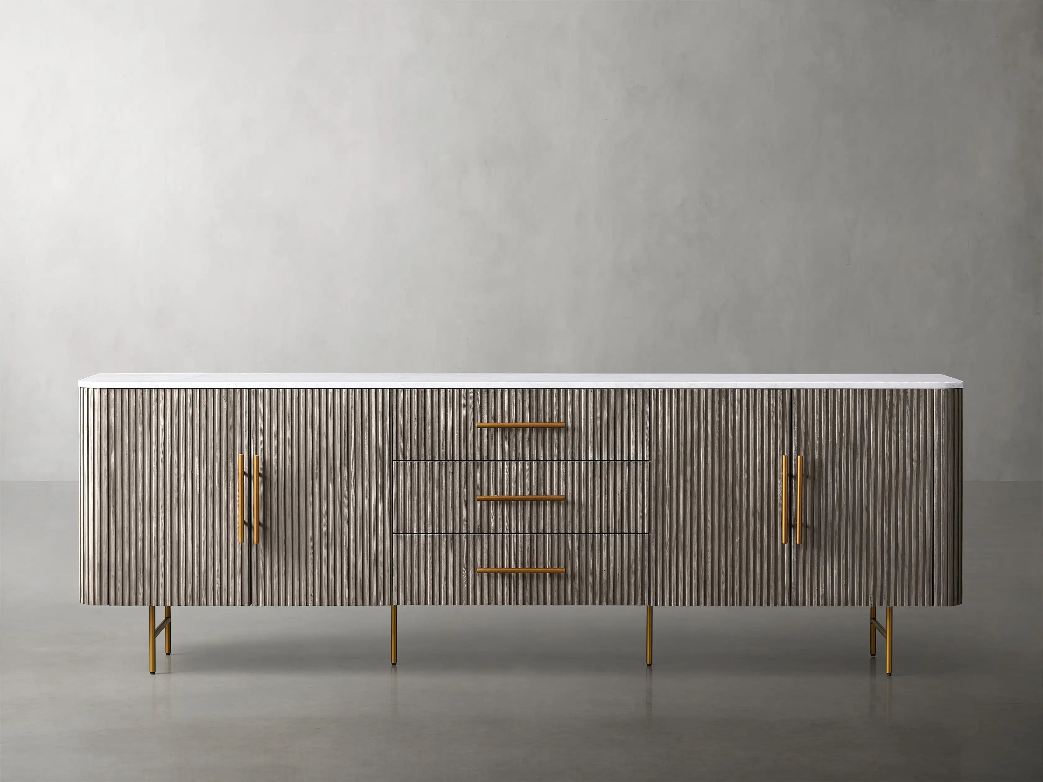 Finnley Sideboard with Drawers-Vancei