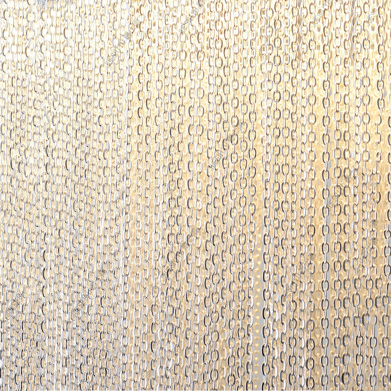 Flynn Aluminum Chain Tassel Pendant Light-Vancei