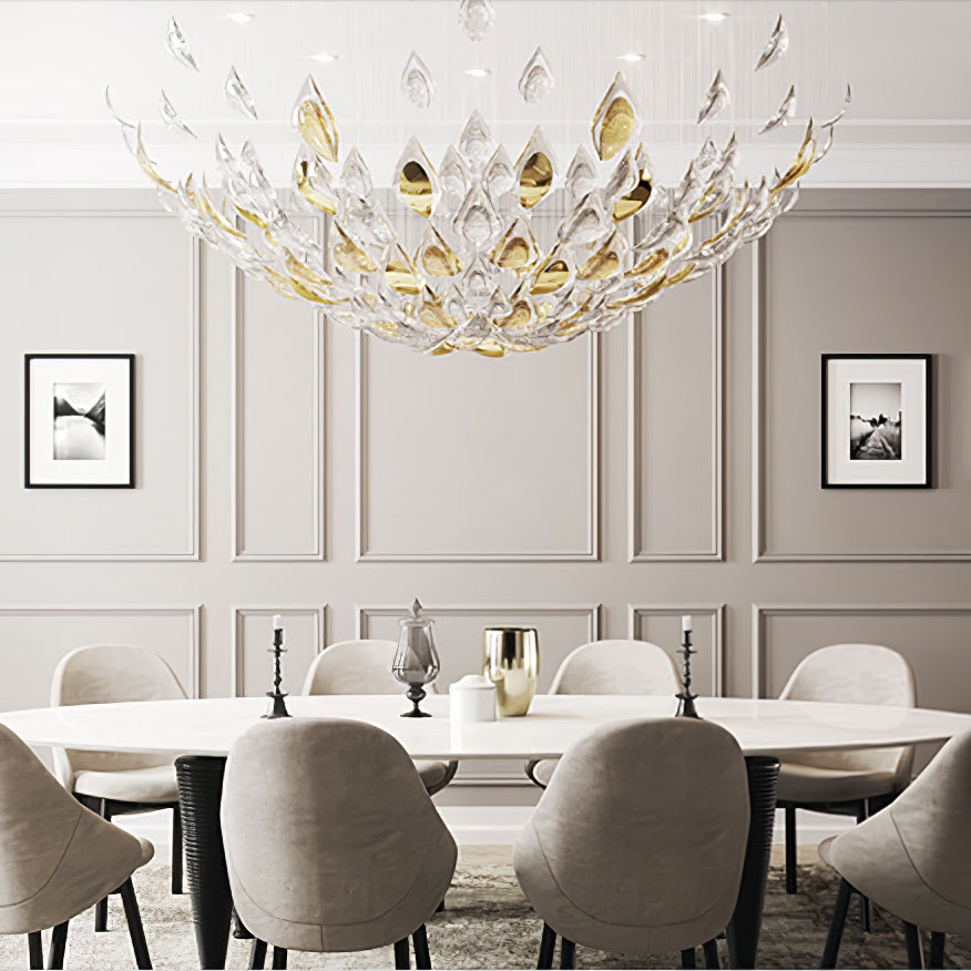 Floating Leaves Chandelier-Vancei