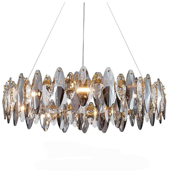 Flor Crystal  Round Chandelier-Vancei