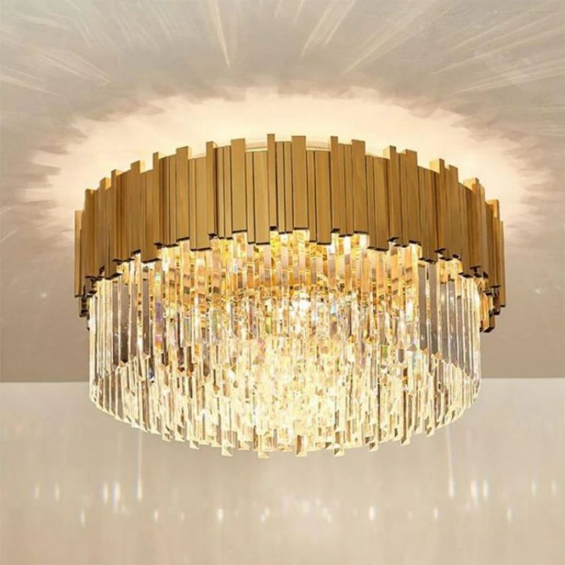 Bourbons Flush Mount Chandelier-Vancei