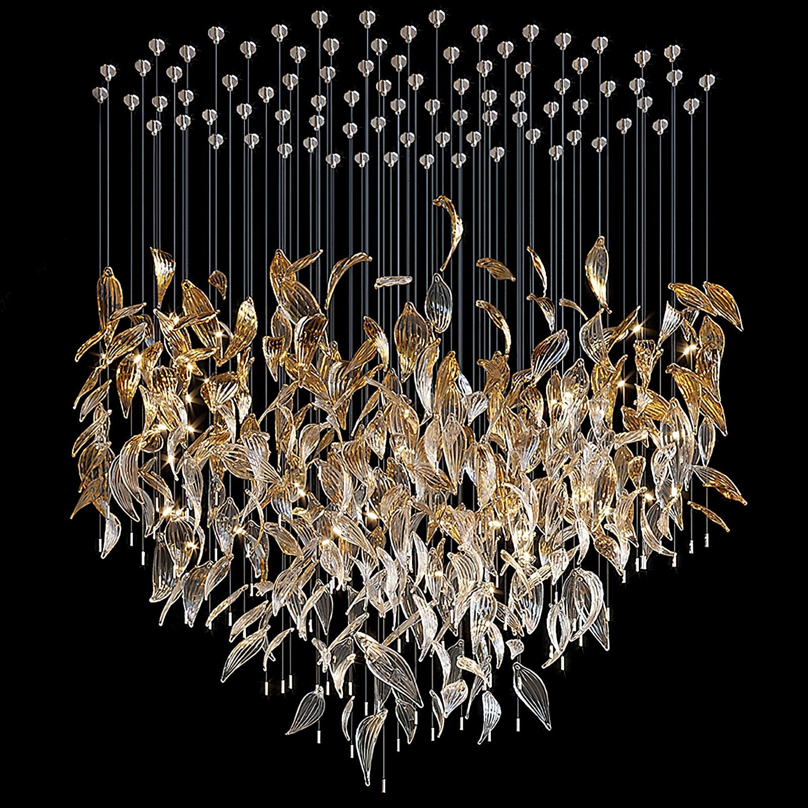 Fluttering Leaves Chandelier-Vancei