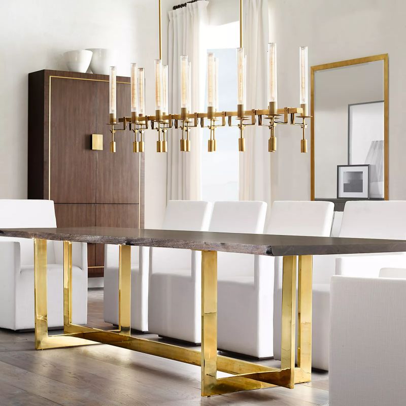 Fontanelle Linear Chandelier 54“-Vancei