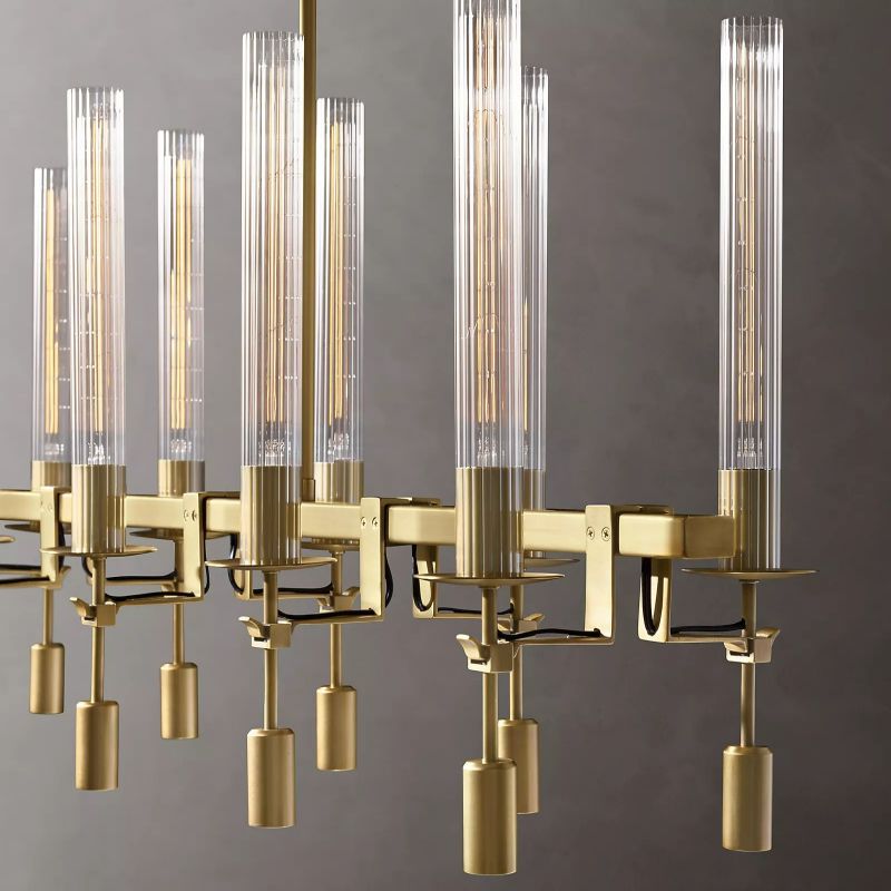 Fontanelle Linear Chandelier 66“-Vancei