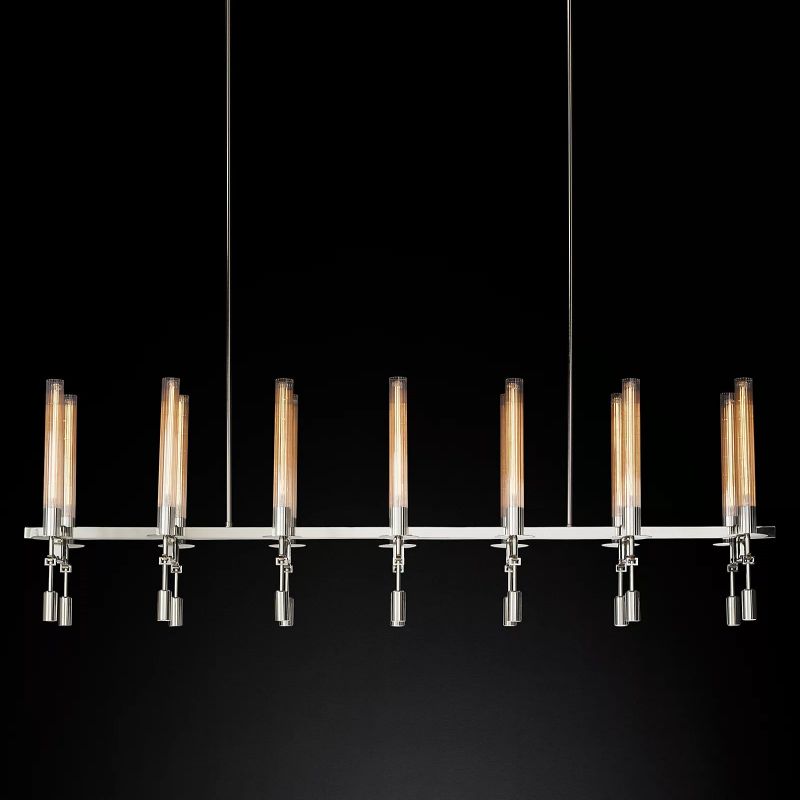 Fontanelle Linear Chandelier 66“-Vancei