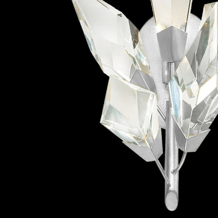 Addison Modern luxury forests 18" Crystal Wall Lamp-Vancei