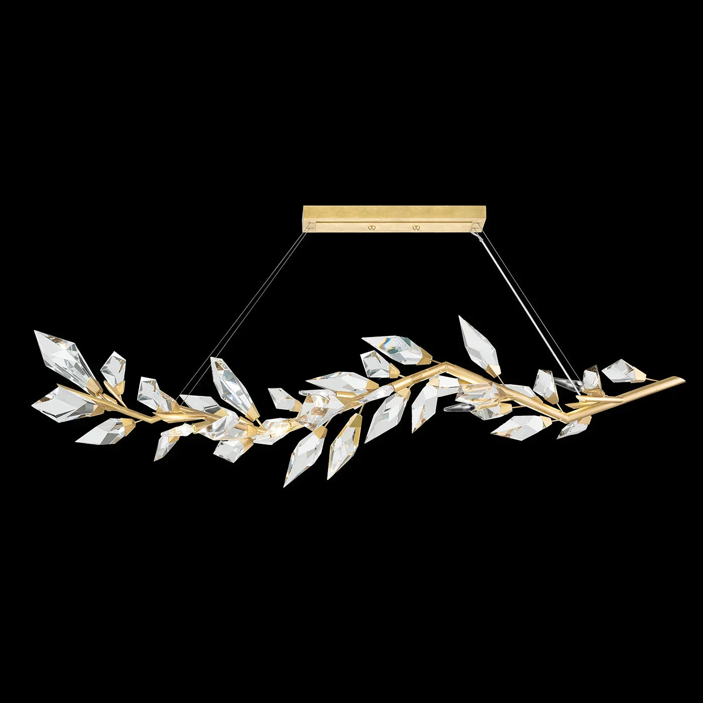 Addison 72" Linear Crystal chandelier-Vancei