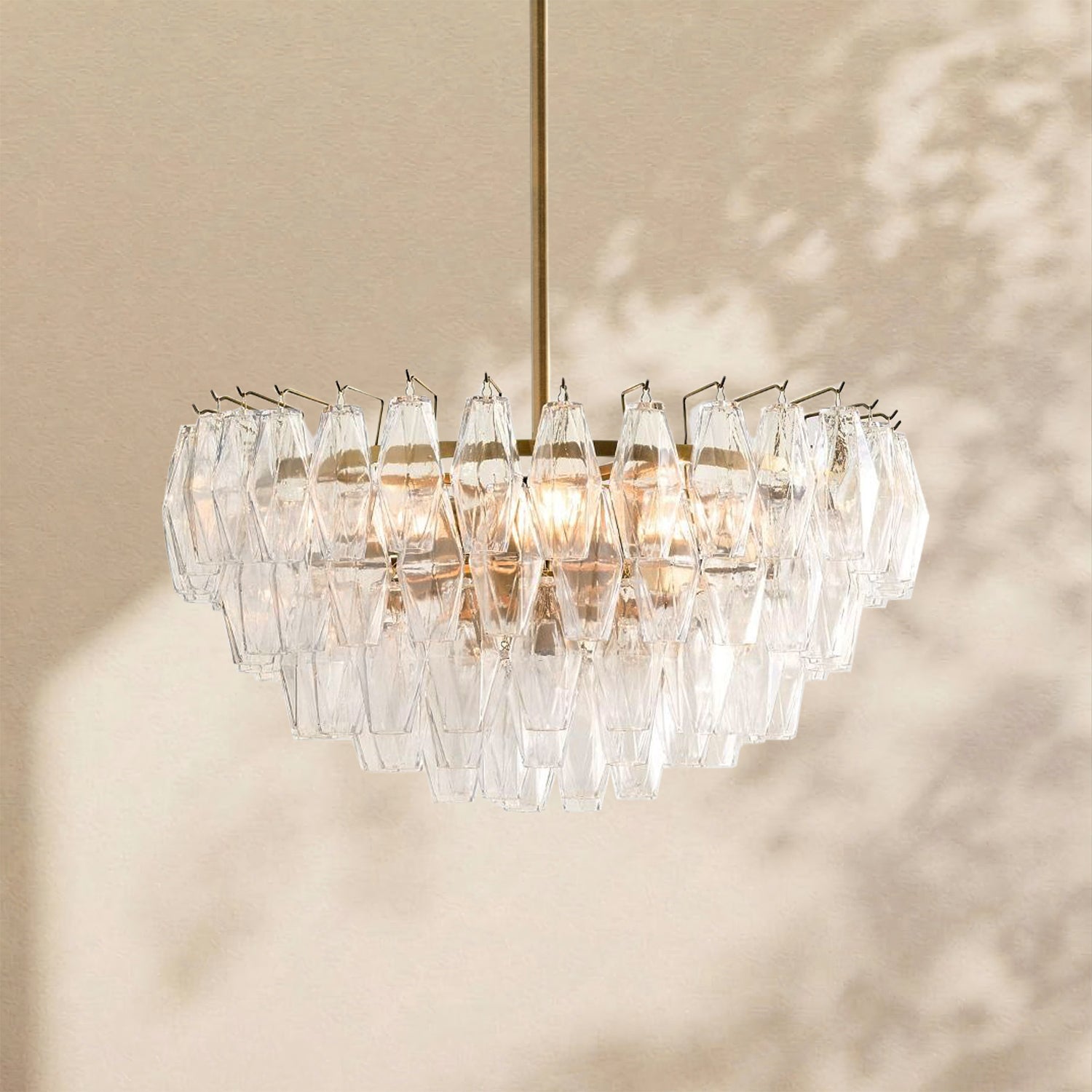 Florence Glass Round Chandelier