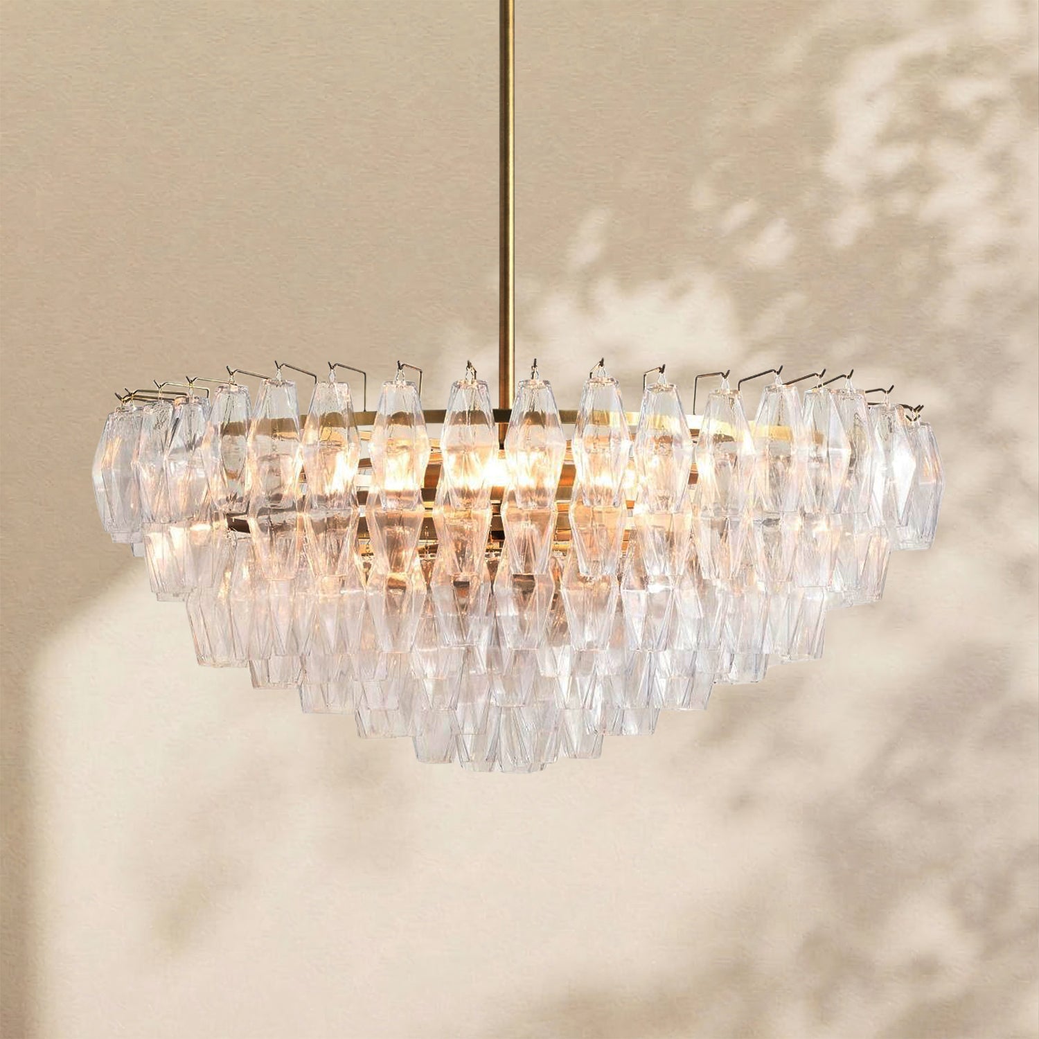 Florence Glass Round Chandelier