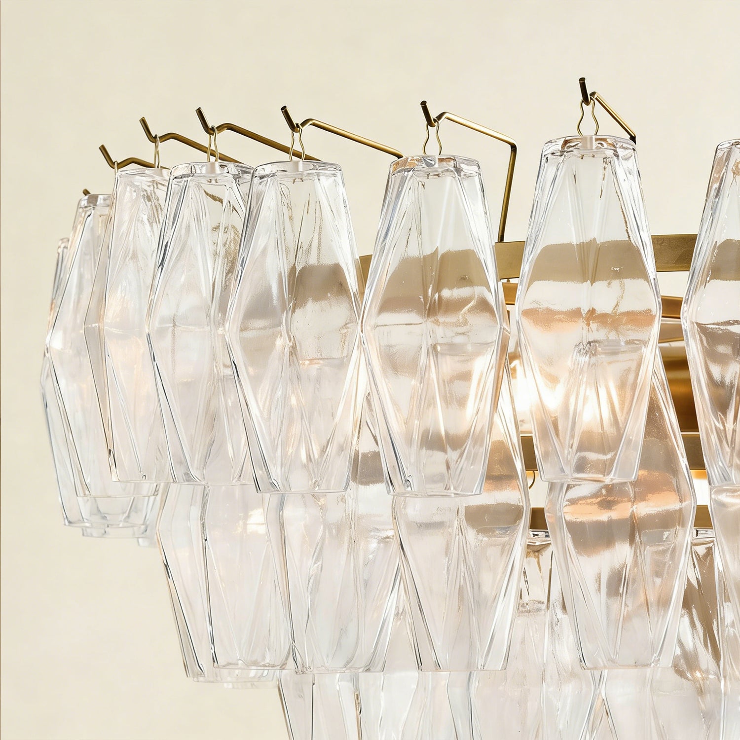 Florence Glass Round Chandelier