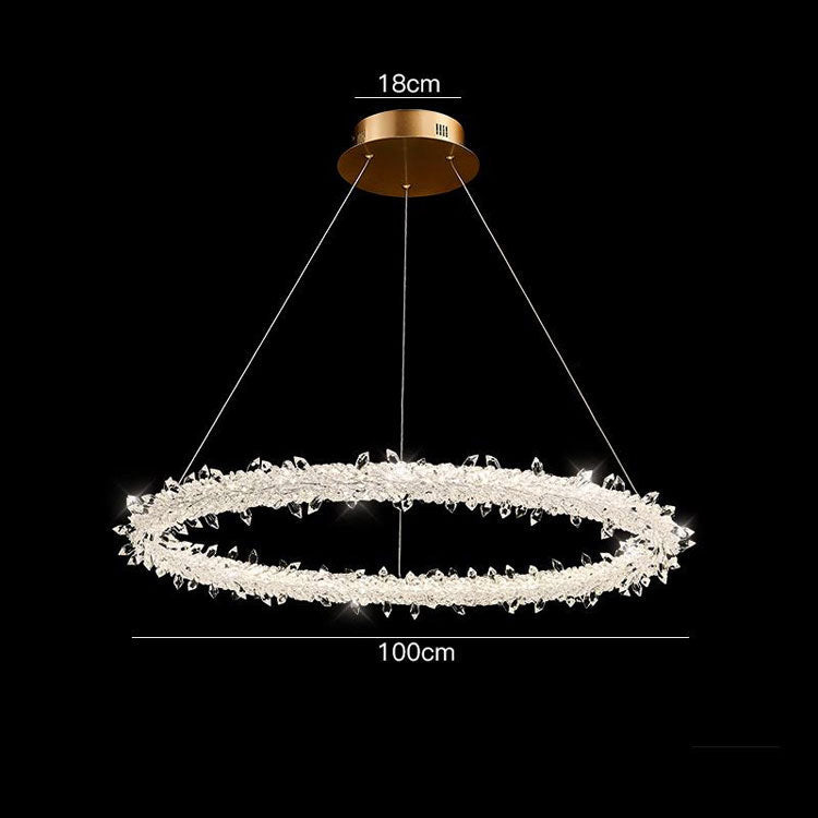 Glori Modern Crystal Chandelier-Vancei