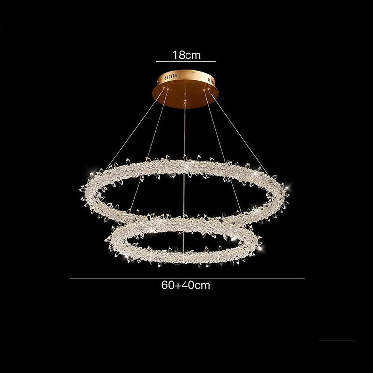 Glori Modern Crystal Chandelier-Vancei