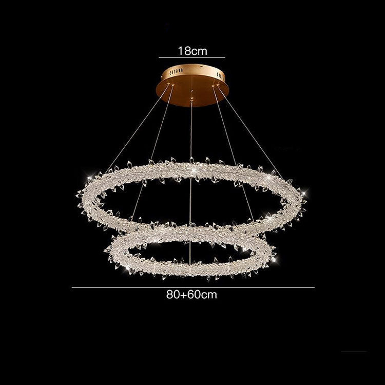 Glori Modern Crystal Chandelier-Vancei