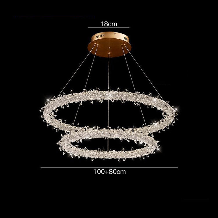 Glori Modern Crystal Chandelier-Vancei