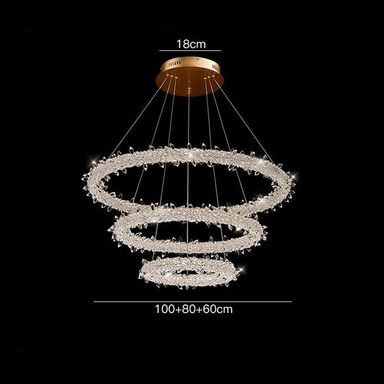 Glori Modern Crystal Chandelier-Vancei