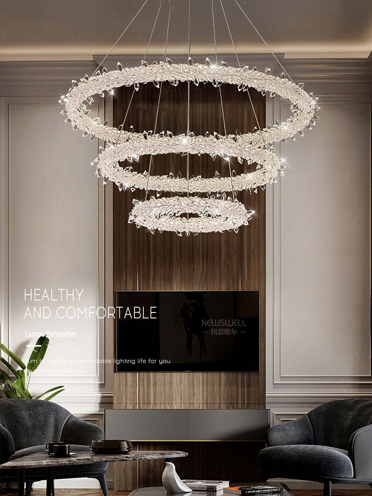 Glori Modern Crystal Chandelier-Vancei