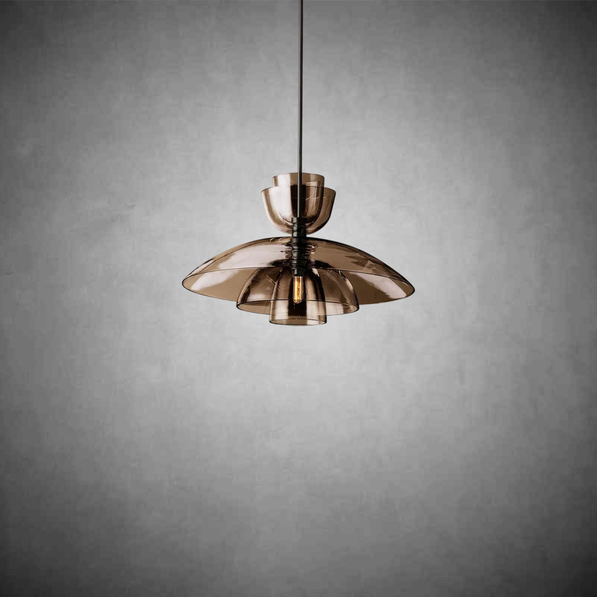 Blum Glass Cloche Grand Pendant-Vancei
